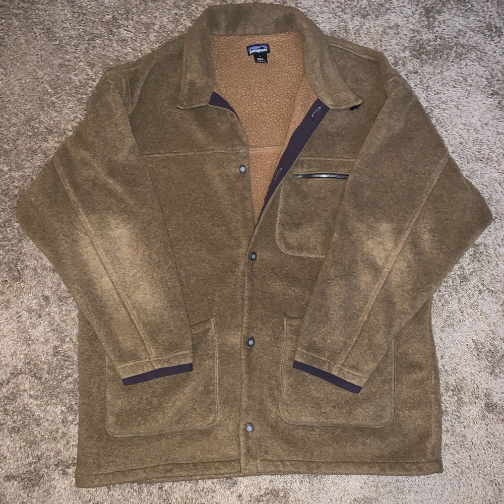 Patagonia Button Up Heavy Weight Coat